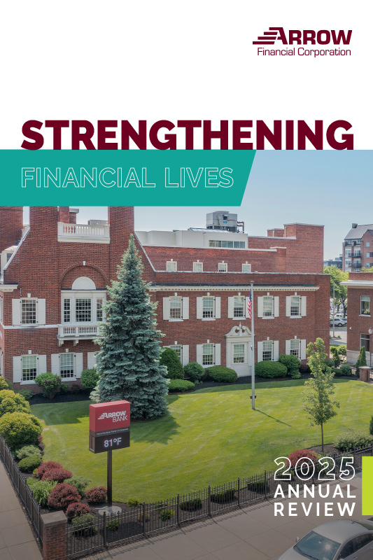 2024 Arrow Financial Corporation Annual Review Cover